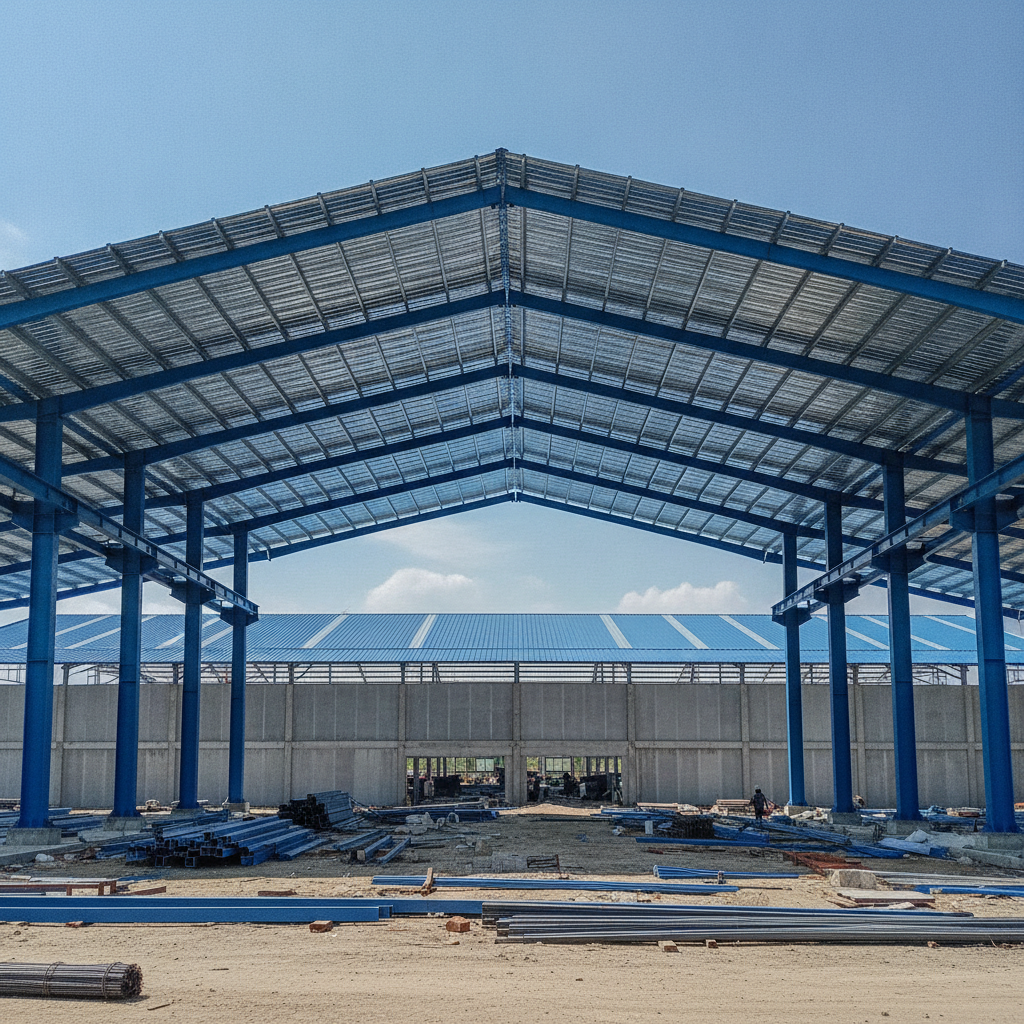 Which Is Better: Light Steel Roofing or Conventional Concrete Roof for Your New Warehouse?